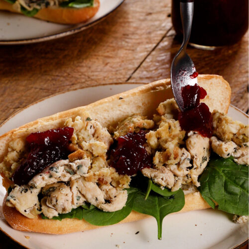 Thanksgiving Chicken Sub Recipe