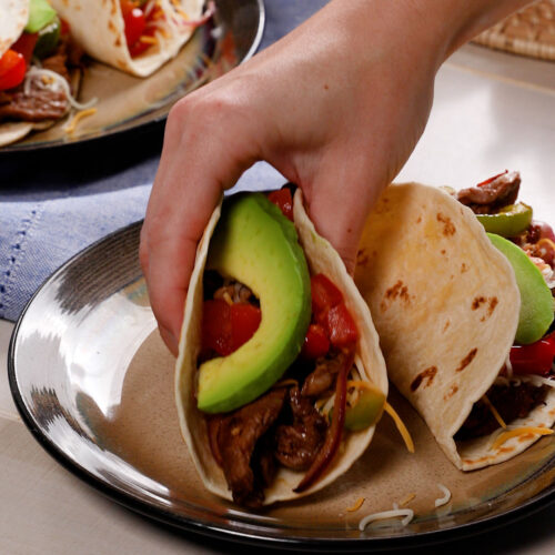 Air Fryer Chipoltle Steak Fajitas Recipe