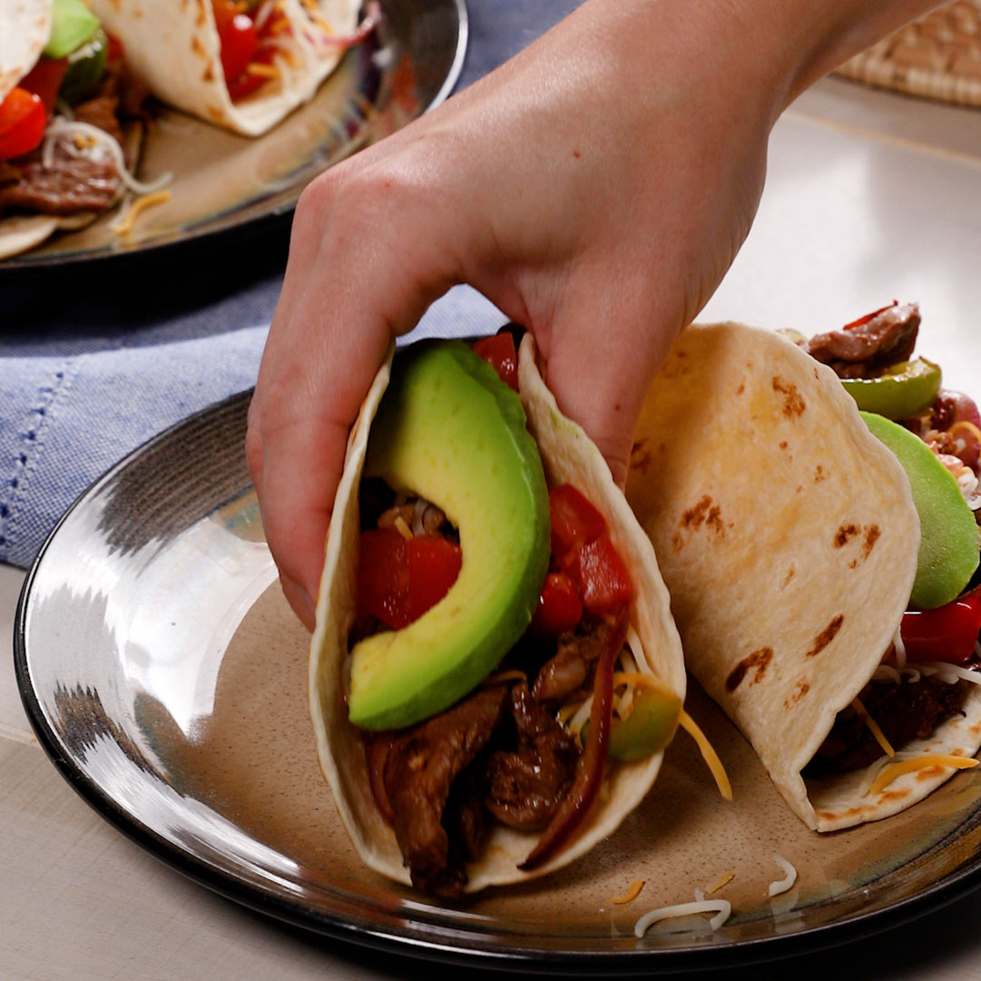 Air-Fryer Chipotle Steak Fajitas