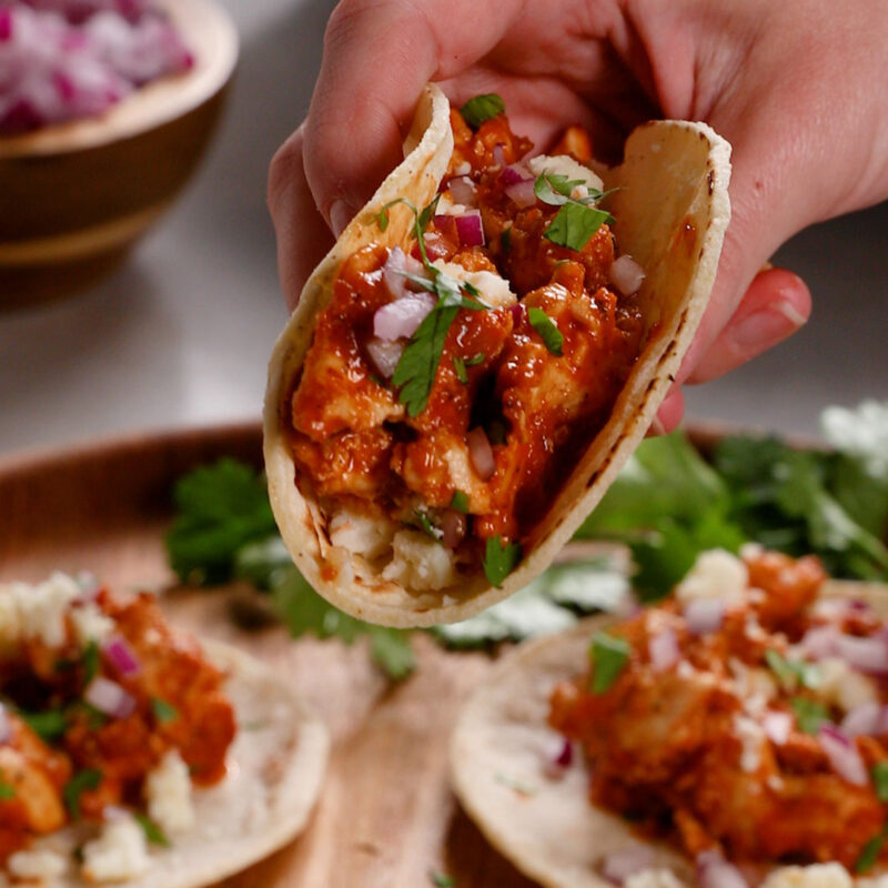 Chicken Tinga Tacos