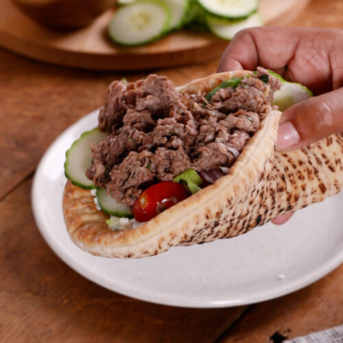 Greek-Style Beef Gyro