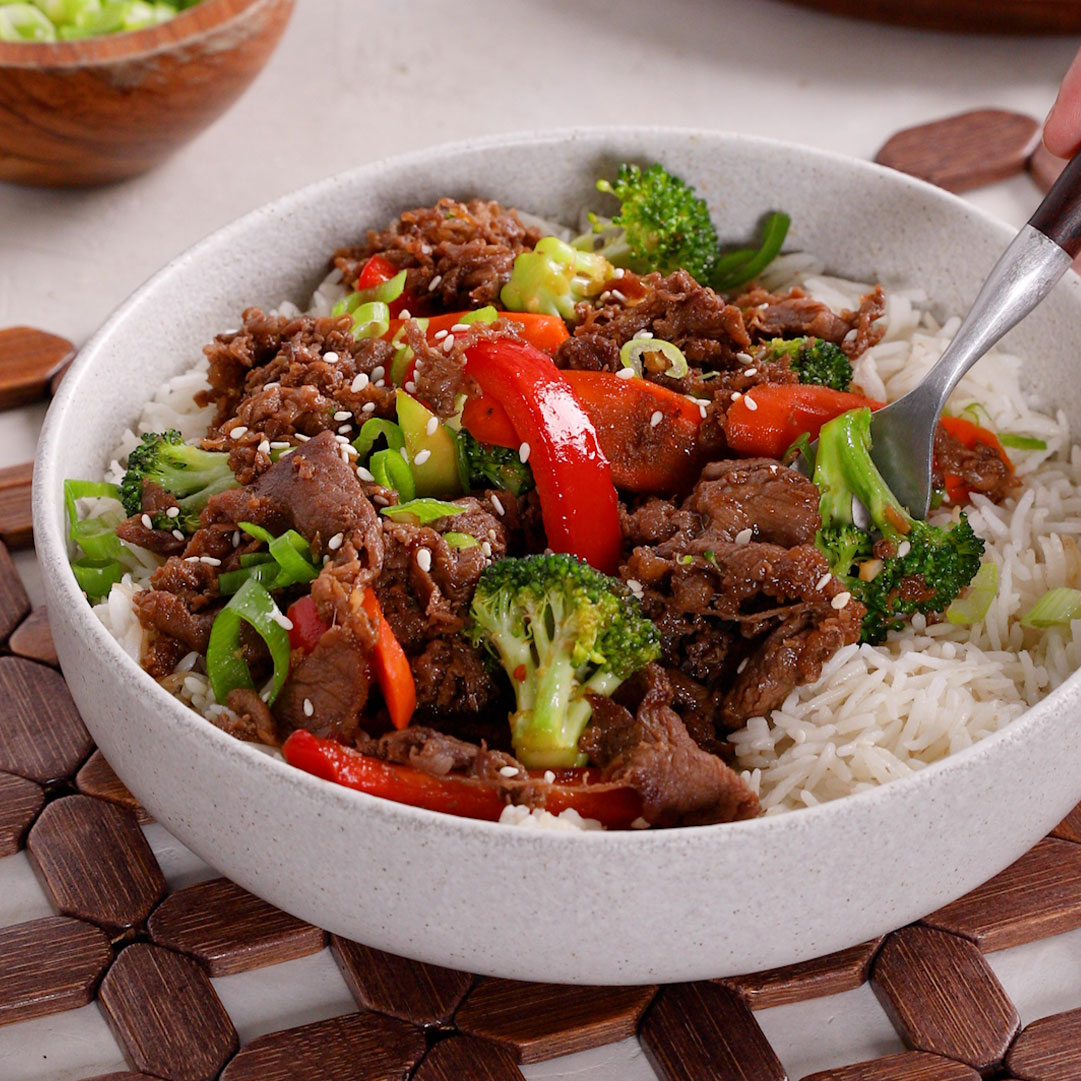 Honey-Garlic Beef Stir-Fry