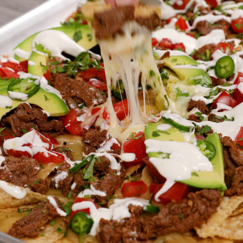 Loaded Steak Nachos