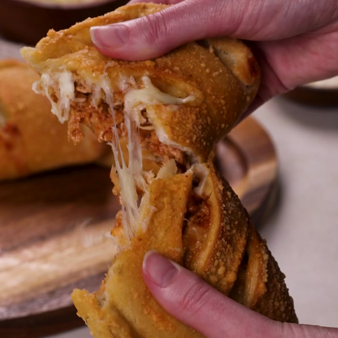 Barbecue Chicken Calzone