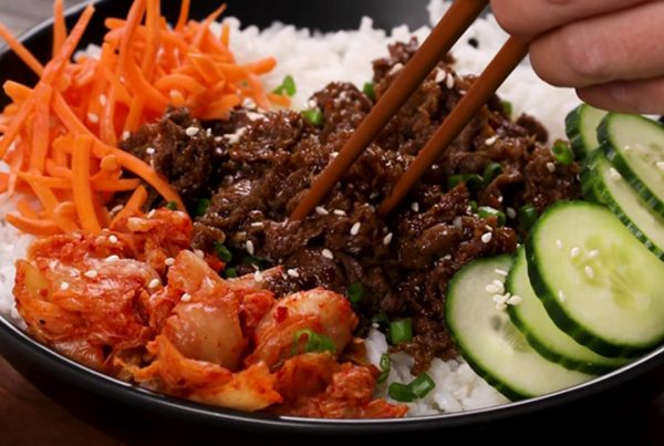 Korean Barbecue Beef Bowls Recipe