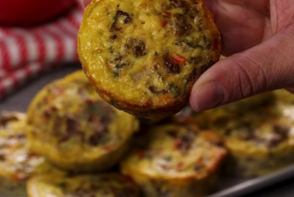 Steak Omelette Egg Cups Recipe